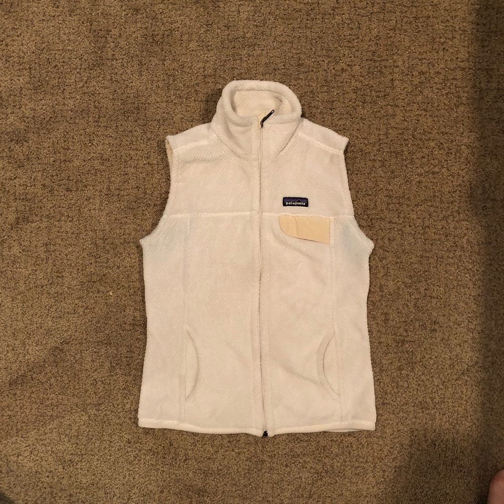 White Patagonia Vest